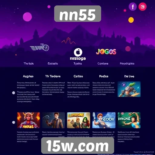 História e evolução do site de jogos nn55